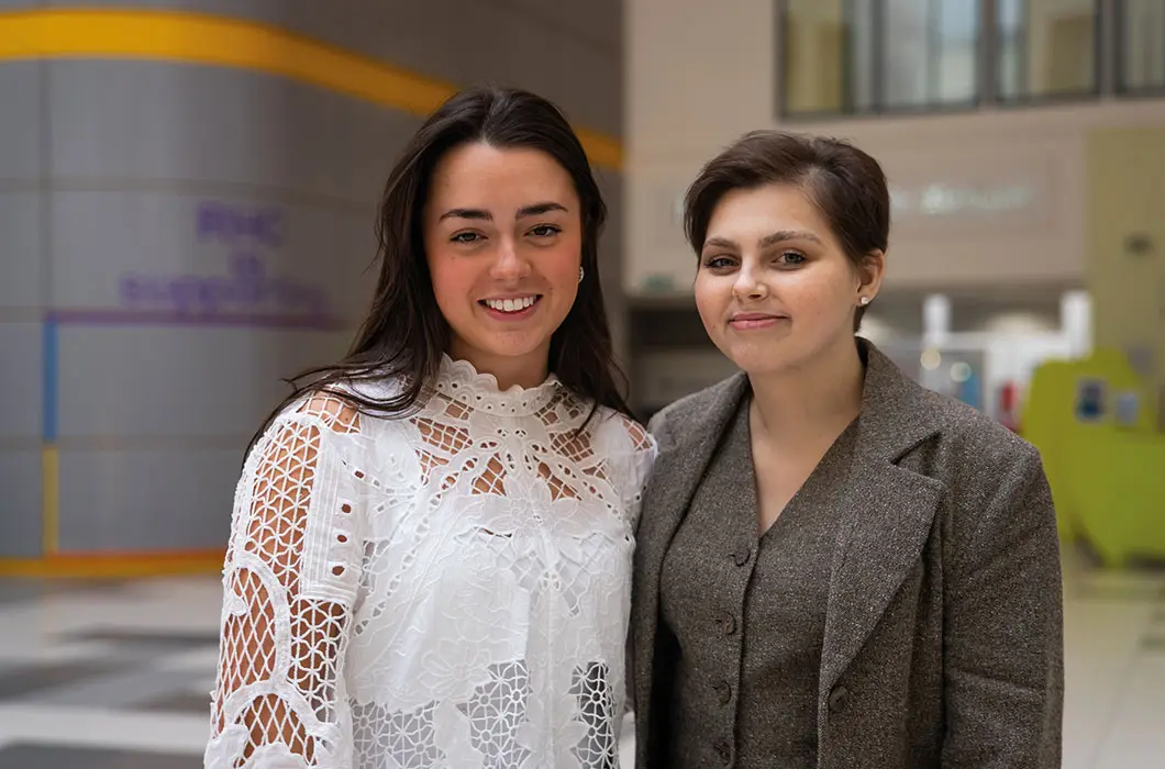 Molly Cuddihy and Sara Millar